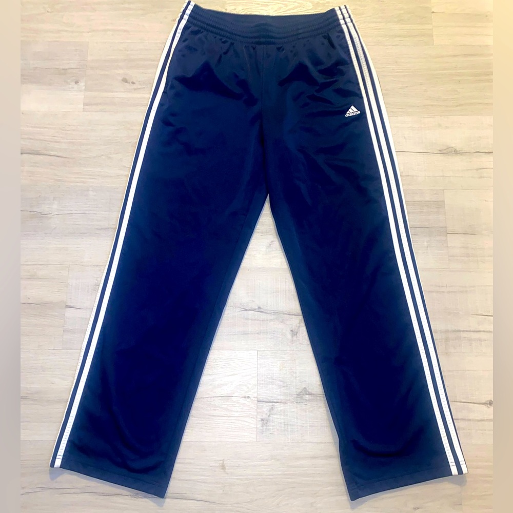 adidas 3 Stripes⚪️🔵⚪️Jogger Pants - Picture 2 of 6